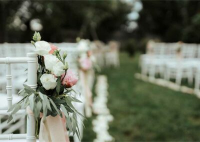 allestimento fiori per matrimoni