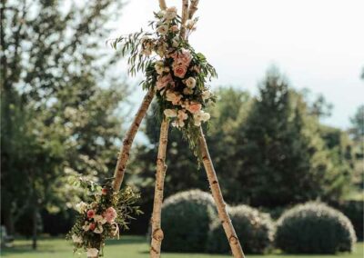 allestimento fiori per matrimoni