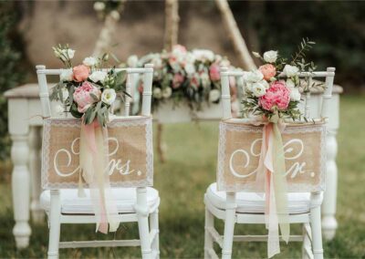 allestimento fiori per matrimoni