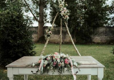 allestimento fiori per matrimoni