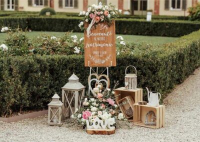 allestimento fiori per matrimoni